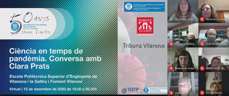 Ciència en temps de pandèmia. Conversa amb Clara Prats