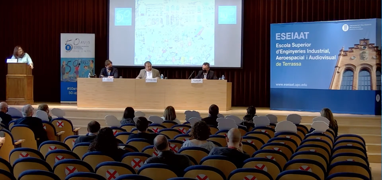 Presentació del llibre "La petita història de l'ESEIAAT (UPC-Terrassa) amb Pilarín Bayés
