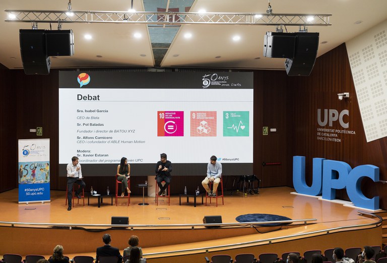 Primera sessió dels UPCTalks pels ODS impulsada pel programa Emprèn UPC