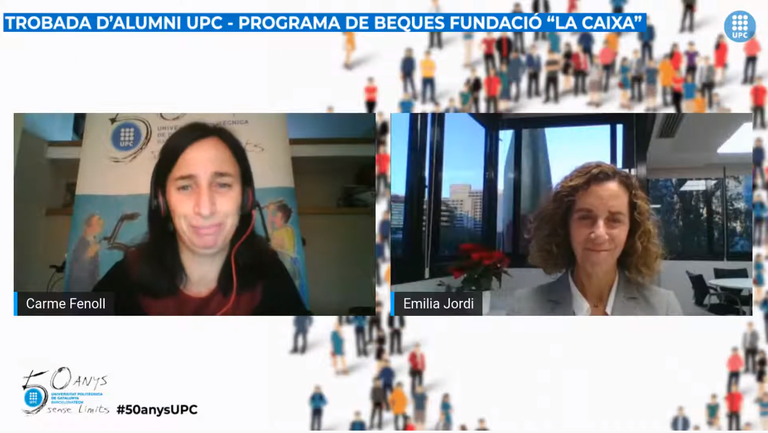 Trobada d'Alumni UPC del programa de beques de la Fundació "la Caixa"