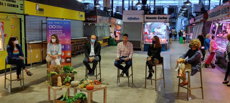 UPCDiàlegs: Alimentació sostenible per a les ciutats del futur al Mercat de la Boqueria de Barcelona