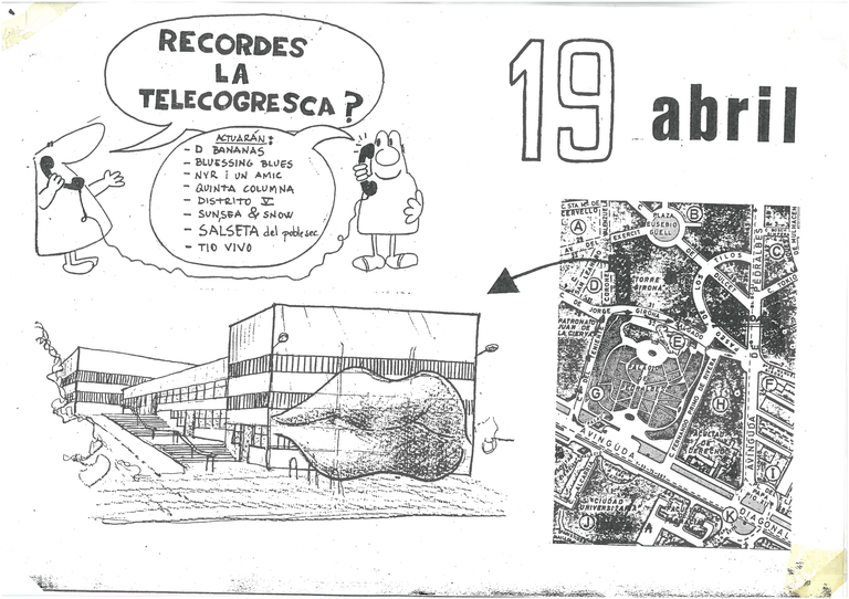 Cartell Telecogresca 1991