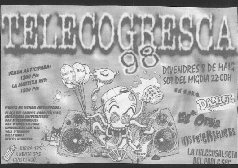 Cartell Telecogresca 1998