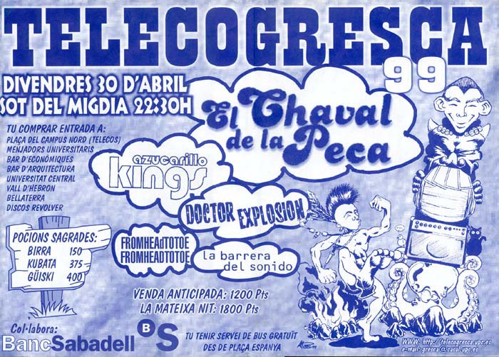Cartell Telecogresca 1999