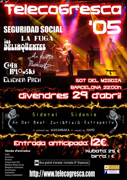 Cartell Telecogresca 2005