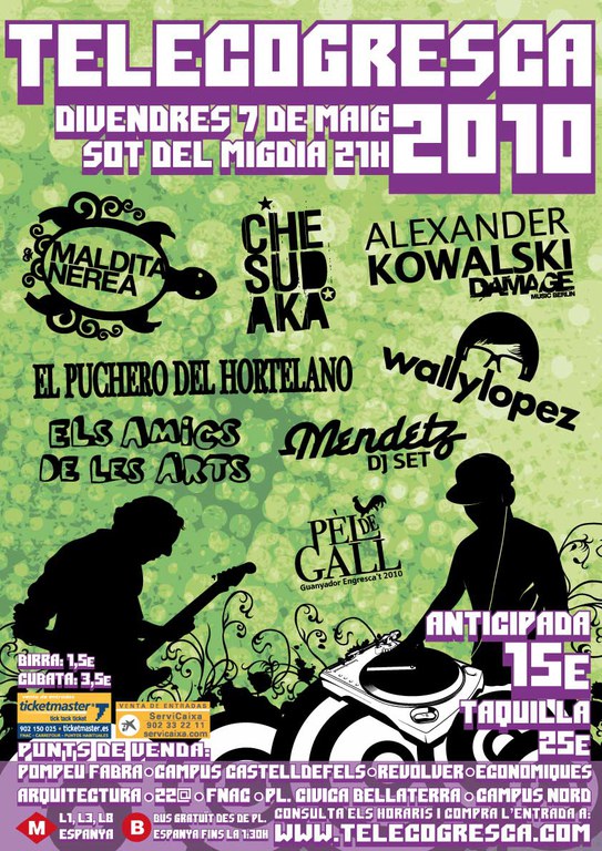 Cartell Telecogresca 2010