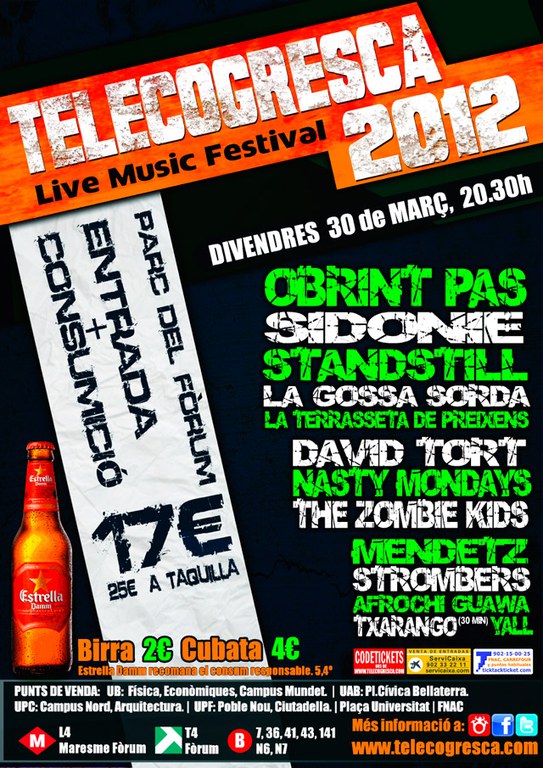 Cartell Telecogresca 2012