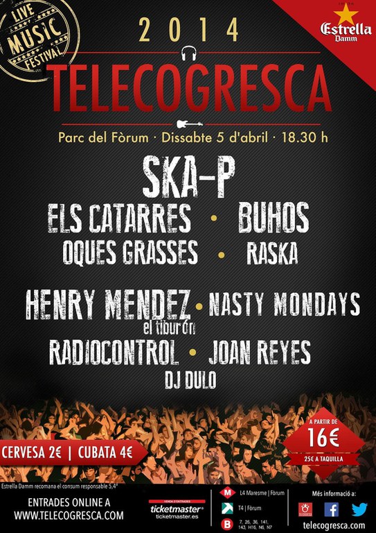 Cartell Telecogresca 2014
