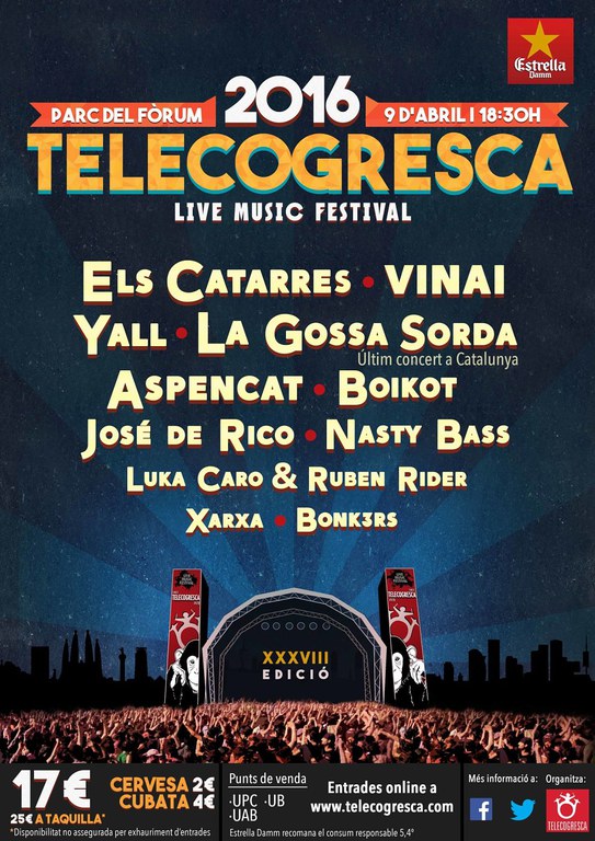 Cartell Telecogresca 2016