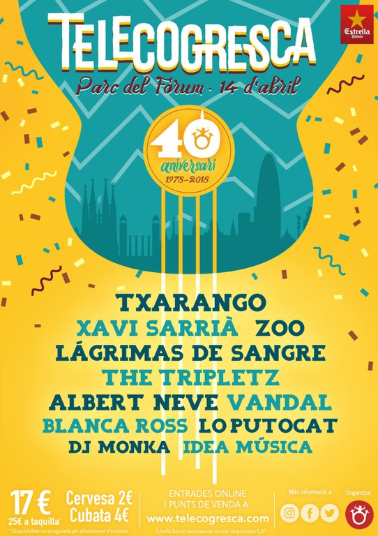 Cartell Telecogresca 2018