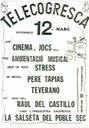 Cartell Telecogresca 1982
