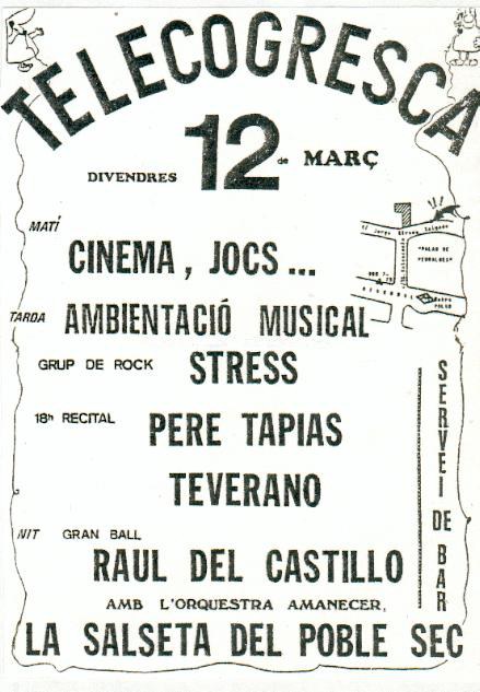Cartell Telecogresca 1982