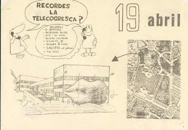 Cartell Telecogresca 1985