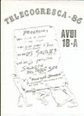 Cartell Telecogresca 1986