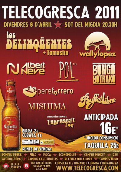 Cartell Telecogresca 2011