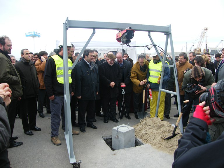 EEBE·CDB Obres Primera pedra CDB 2009