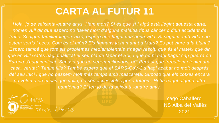 Carta al futur 11