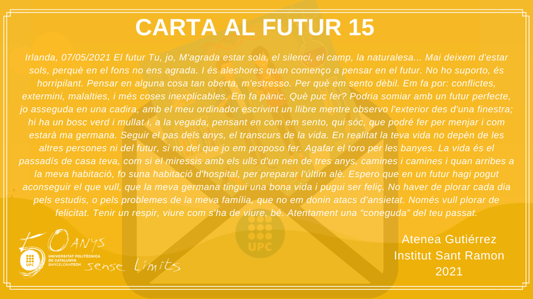 Carta al futur 15