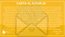Carta al futur 20