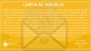 Carta al futur 22