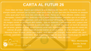 Carta al futur 26