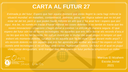 Carta al futur 27