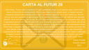 Carta al futur 28