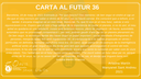 Carta al futur 36
