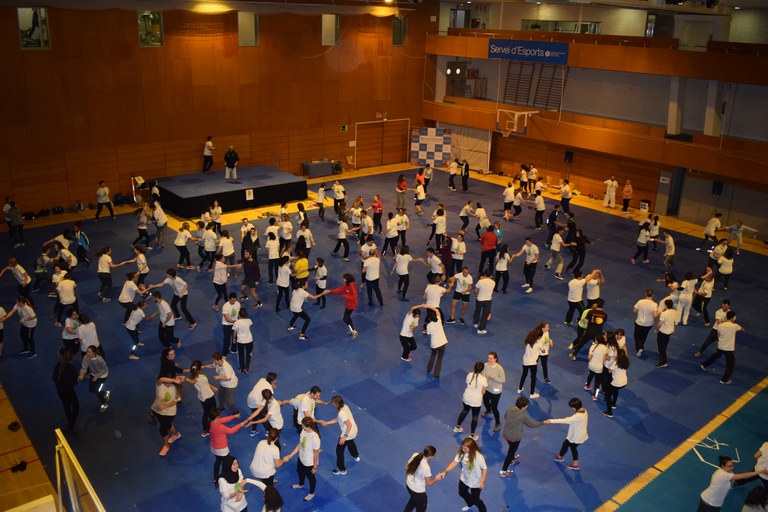 Jornada de Defensa i Protecció de la dona: la UPC contra la violència de gènere (Poliesportiu UPC, 2016)