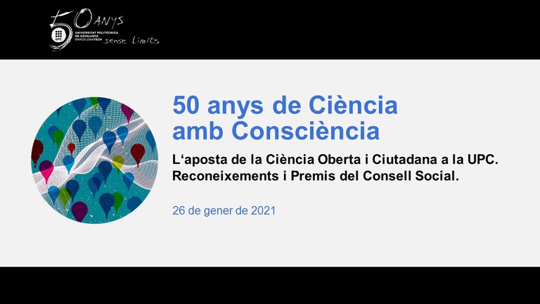 50 anys de ciència amb consciència