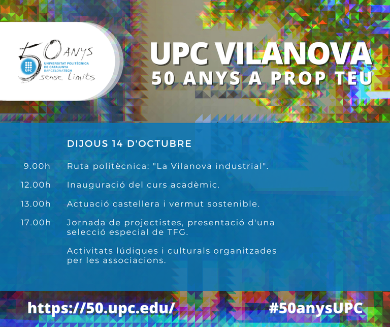 50 anys a prop teu: UPC Vilanova