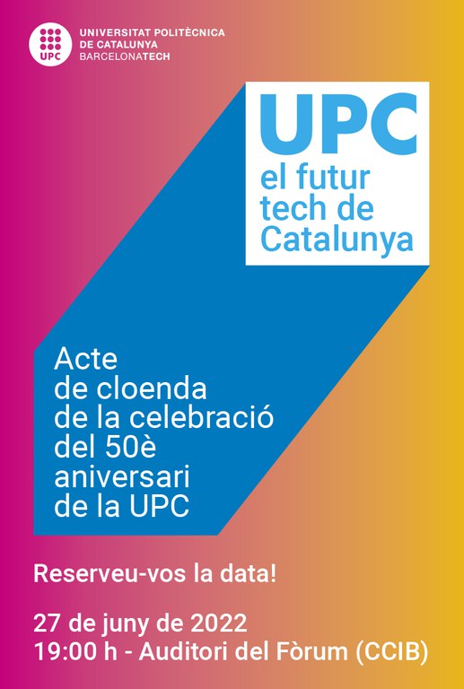Acte de cloenda del 50è aniversari de la UPC