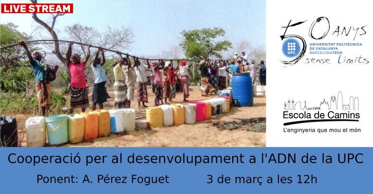 Cooperació per al Desenvolupament a l'ADN de la UPC