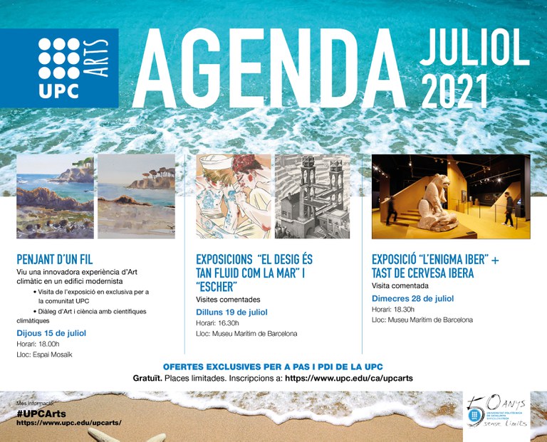 Exposicions El desig és tan fluid com la mar i Escher del MMB