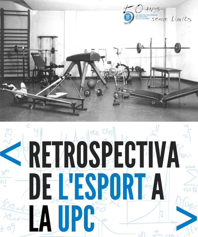 Exposició "Retrospectiva de l'esport a la UPC"