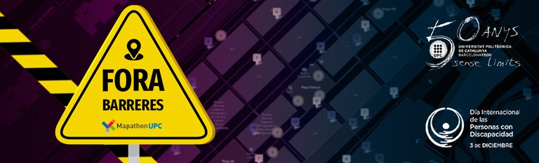 Fora barreres! Mapathon d'accesibilitat