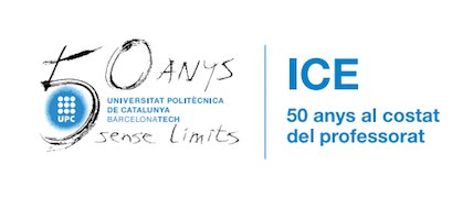 Celebrem també els 50 anys de l'Institut de Ciències de l'Educació de la UPC!