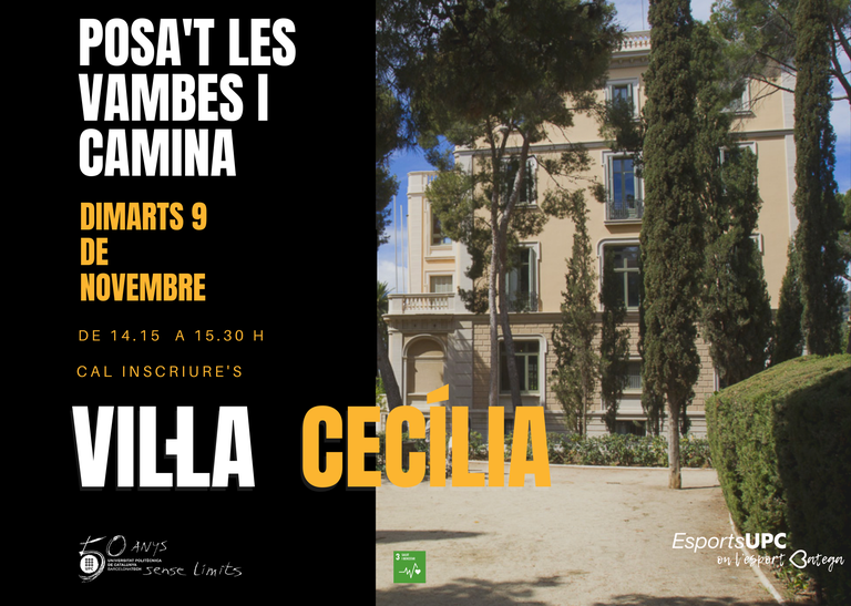 Posa't les vambes i camina: Vil·la Cecília i Santa Amèlia
