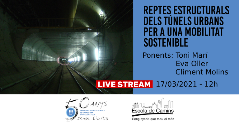 Reptes estructurals dels túnels urbans per a una mobilitat sostenible