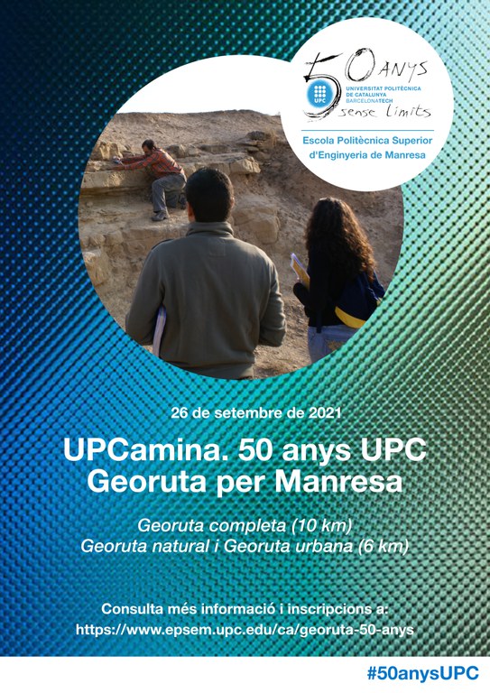UPCamina: georuta per Manresa