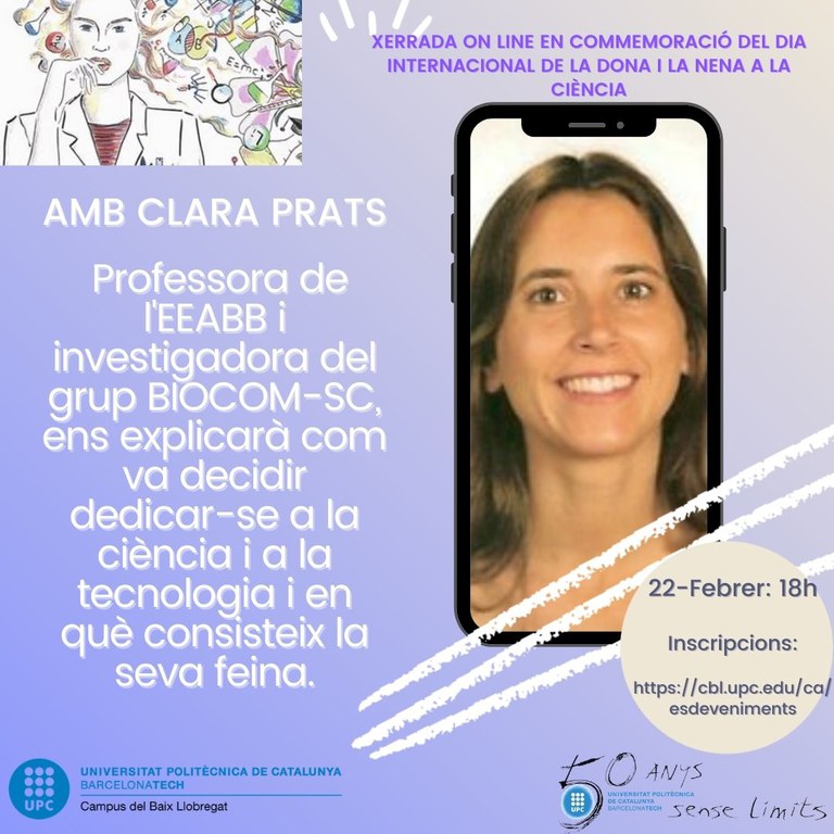 Xerrada en commemoració del Dia Internacional de la Dona i la Nena a la Ciència